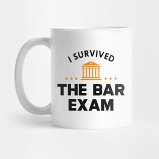 Bar exam survivor - I survived the bar exam Mug